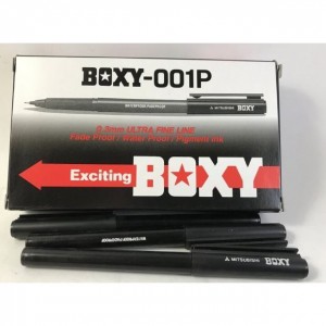 Pulpen Boxy Hitam